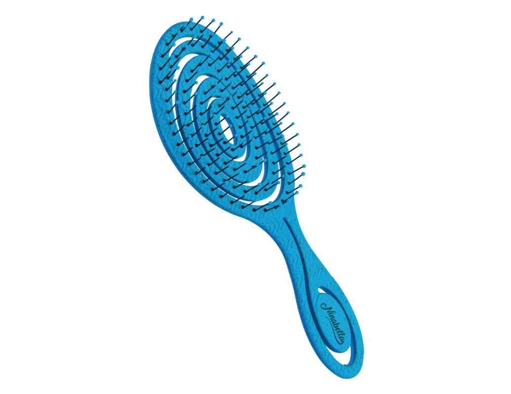 Ninabella Detangling Hair Brush for Women & Men - Ocean Blue