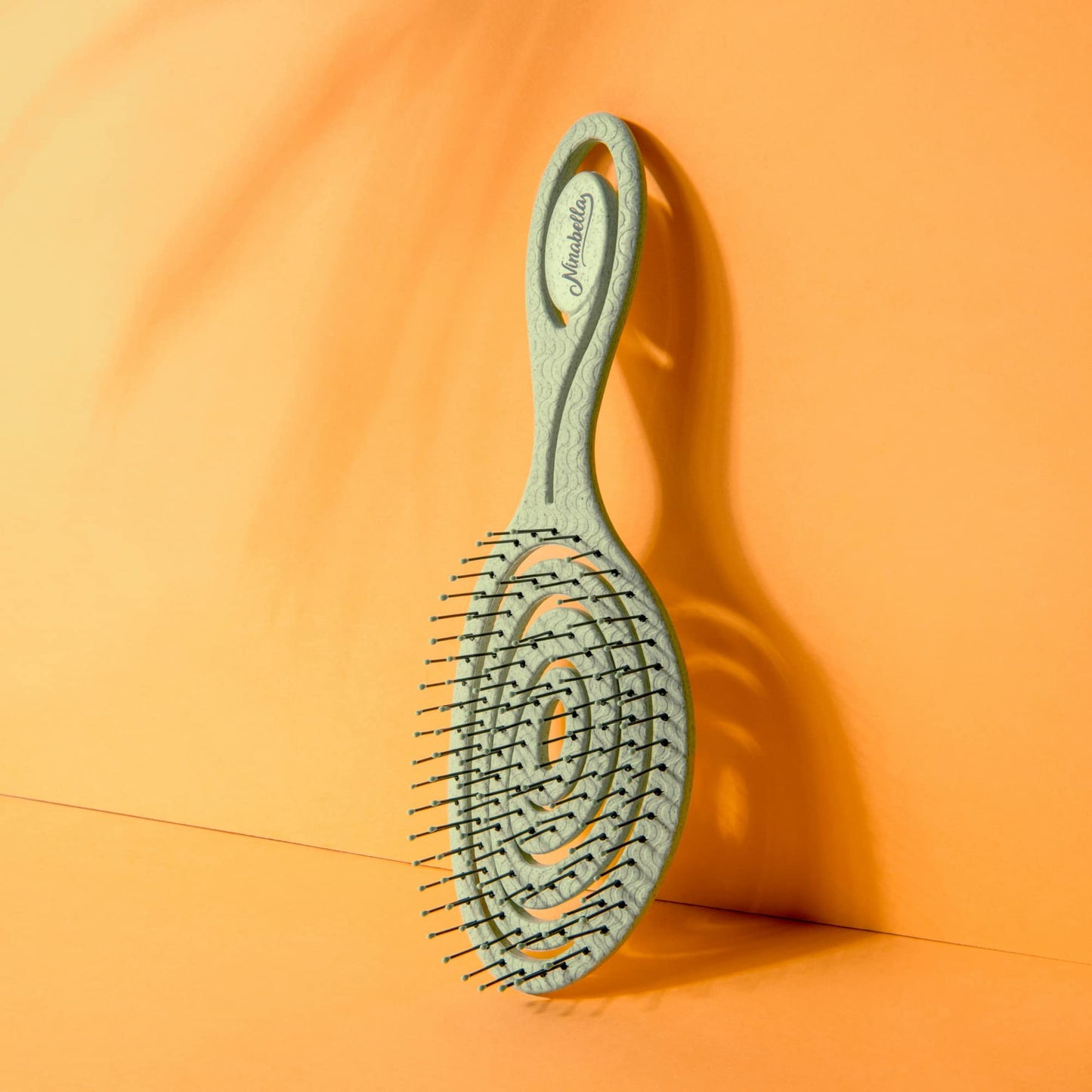 Ninabella Detangling Hair Brush for Women & Men - Green