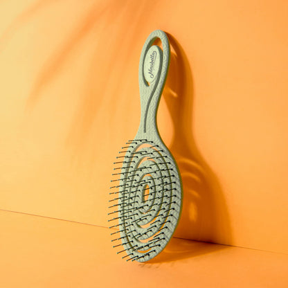 Ninabella Detangling Hair Brush for Women & Men - Green