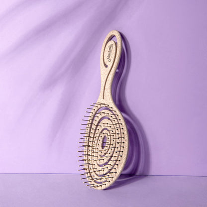 Ninabella Detangling Hair Brush for Women & Men - Cream