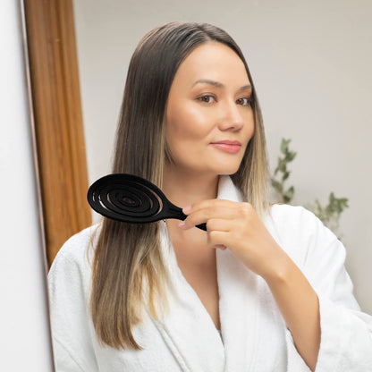 Ninabella Detangling Hair Brush for Women & Men - Black