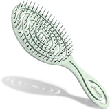 Ninabella Detangling Hair Brush for Women & Men - Green