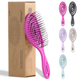 Ninabella Mini Spiral Hair Brush - Pink